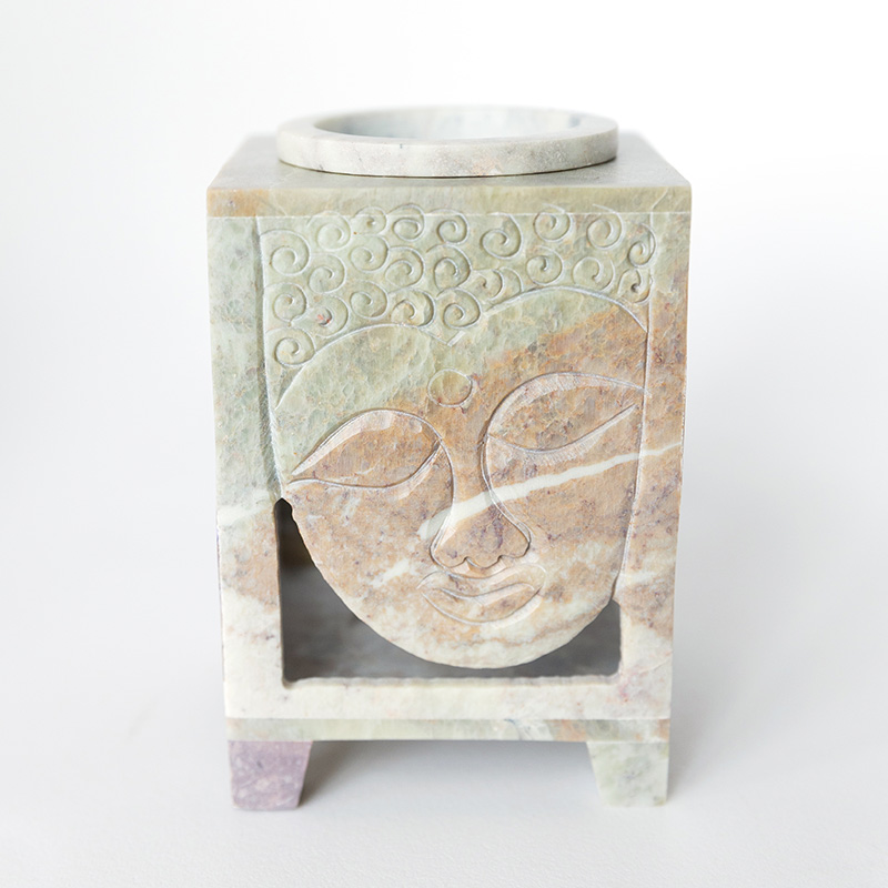 Buddha soapstone wax burner